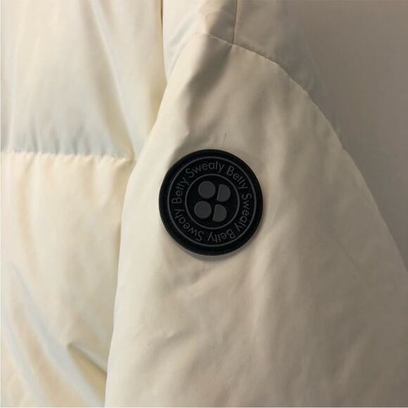 Sweaty Betty Reversible Downfall Renu: 550 Puffer jacket navy blue white - L - Picture 8 of 15